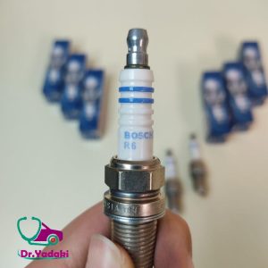 شمع موتور پژو 405 برند بوش (آلمان) شرکتی ایساکو اصل 1040300435