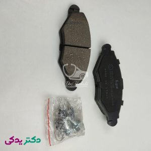 لنت ترمز جلو پژو 206 تیپ 2 (موتور TU3) برند تکستار (دست 4 عددی) شرکتی ایساکو اصل 1620102127