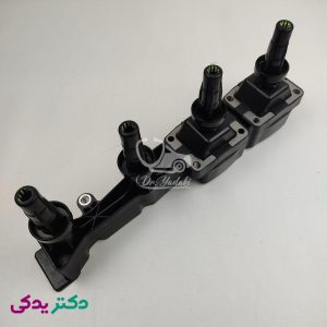 کویل پژو 206 تیپ 5 (موتور TU5) با ایسو BOSCH (سوکت طوسی رو به پایین) شرکتی ایساکو اصل 1530101399