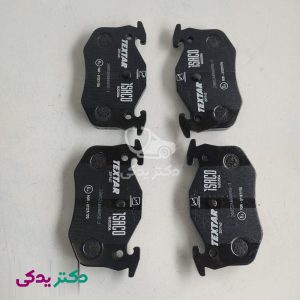 لنت ترمز عقب پژو 206 تیپ 5 (موتور TU5) تکستار (دست چهار عددی) شرکتی ایساکو اصل 1620200425