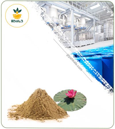 عصاره نیلوفر آبی خشک یا پودری
