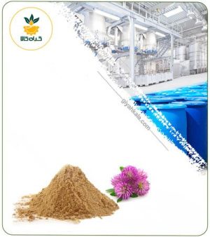 عصاره شبدر قرمز خشک یا پودری