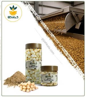 مغز فندق ماکادمیا خام بسته بندی