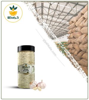 چاشنی سیر بسته بندی