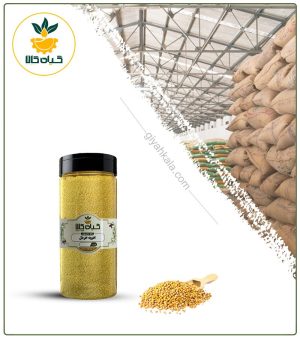 ادویه خردل بسته بندی