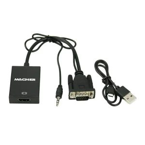 تبدیل vga به hdmi مچر مدل mr207 پاور دار