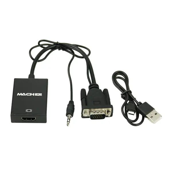 تبدیل vga به hdmi مچر مدل mr207 پاور دار