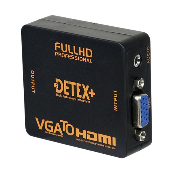 تبدیل HDMI به VGA دیتکس پلاس (DETEX+)