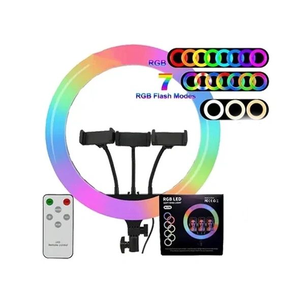 رینگ لایت بدون پایه مدل RGB-MJ36