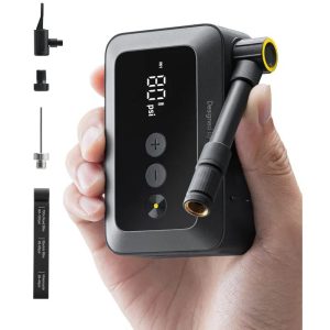 پمپ باد برقی قابل حمل هوتو مدل HOTO Mini Bike Tire Pump