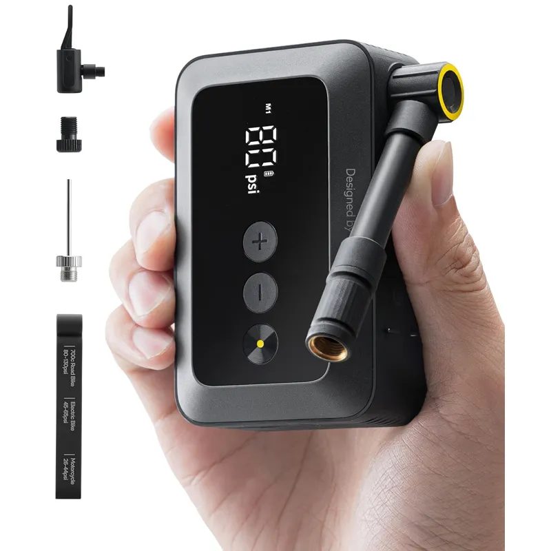 پمپ باد برقی قابل حمل هوتو مدل HOTO Mini Bike Tire Pump