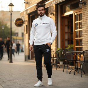 ست راحتی مردانه سوییشرت شلوار مدل Mpower