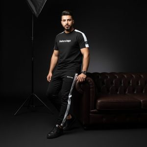 ست تیشرت و شلوار مردانه بنگال کش Balenciaga-مشکی