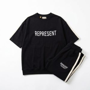 ست تیشرت و شلوار مردانه بنگال کش مدل Reprent
