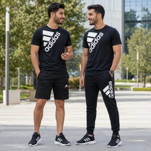 پکیج ست سه تیکه Adidas مردانه مدل Tenesi کفش ورزشی مردانه مدل Alshen