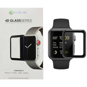 گلس 4D اپل واچ کوتتسی مدل COTEETCI 42 mm CS2211