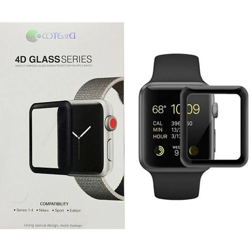 گلس 4D اپل واچ کوتتسی مدل COTEETCI 42 mm CS2211
