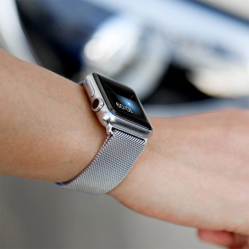 بند میلانس Milanese Loop مناسب برای سایز APPLE WATCH 42 , 44 , 45 mm