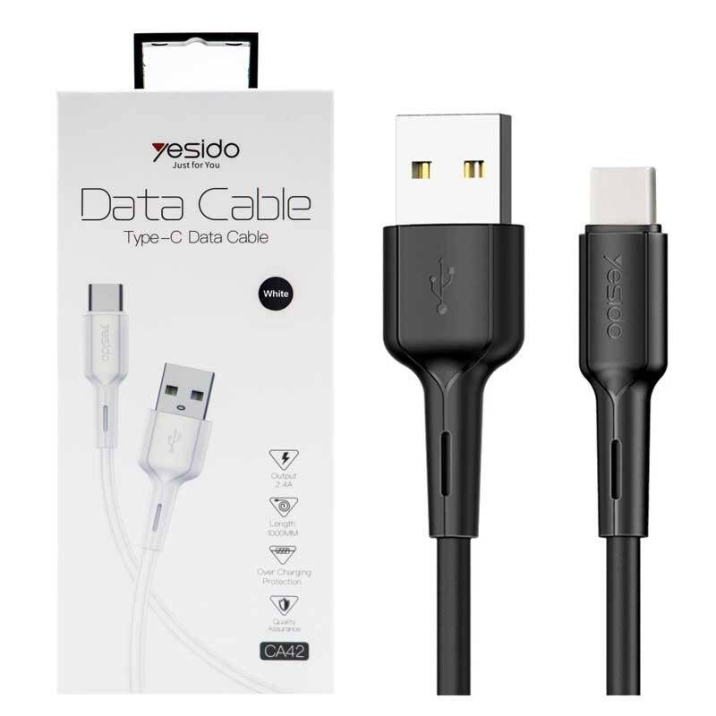 کابل تایپ سی یسیدو مدل YESIDO CA42 TYPE C