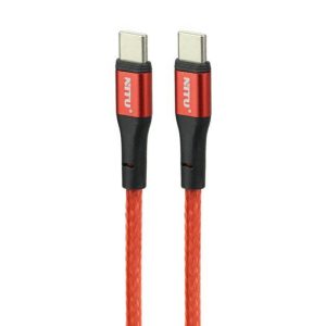 کابل پاور بانکی تایپ سی به تایپ سی نیتو مدل NITU NC37 Type-C to Type-C