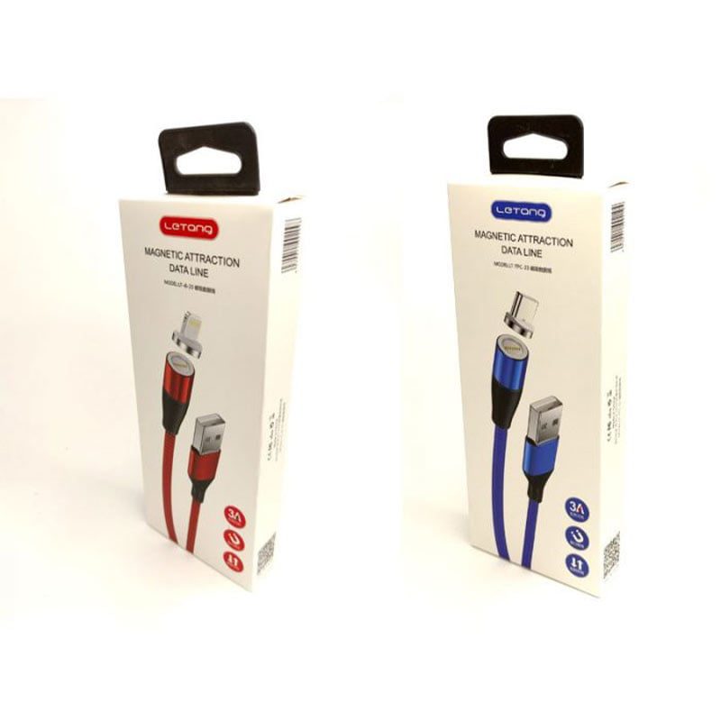 کابل مگنتی آیفون لیتانگ مدل Letang LT-i6-23 MAGNETIC LIGHTNING CABLE