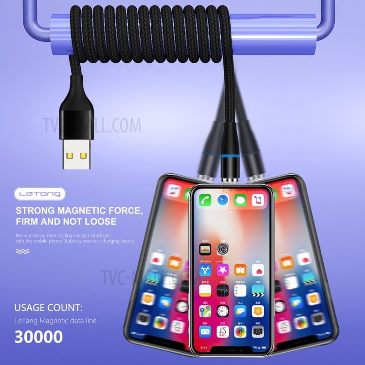 کابل مگنتی آیفون لیتانگ مدل Letang LT-i6-23 MAGNETIC LIGHTNING CABLE