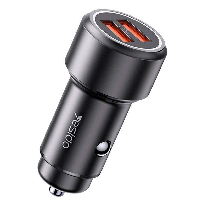 شارژر فندکی فست شارژ یسیدو مدل YESIDO Y43 CAR CHARGER 36W