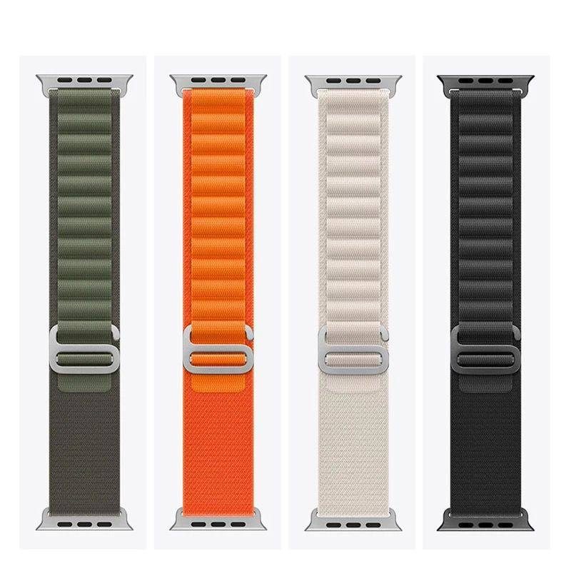 بند آلپاین اپل واچ اولترا مدل ALPINE LOOP CHAIN STRAP FOR APPLE WATCH 42/44/45