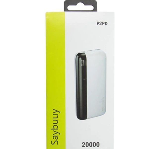 پاوربانک 20000 میلی آمپر سی بای SAYBUUY P2PD