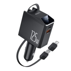 شارژر فندکی 4 پورت 125 وات یسیدو YESIDO Y71
