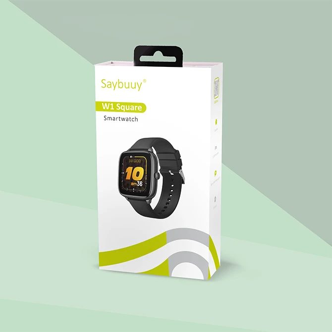 ساعت هوشمند 38 میلی متری سی بای مدل SAYBUUY W1 SQUARE