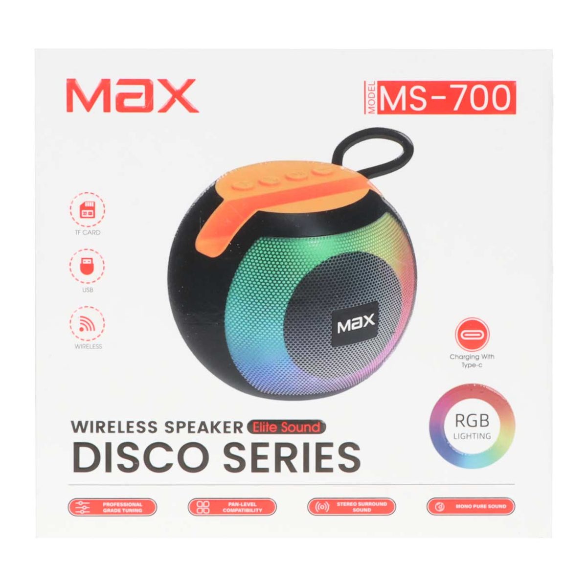 اسپیکر بلوتوثی قابل حمل تویین مکس TWINMAX MS-700