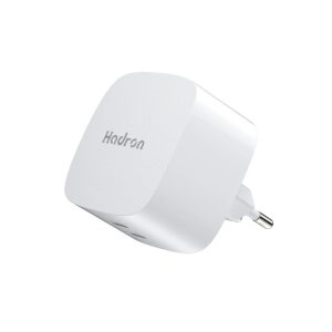 شارژر دیواری دو پورت 65 وات هادرون HADRON C1016