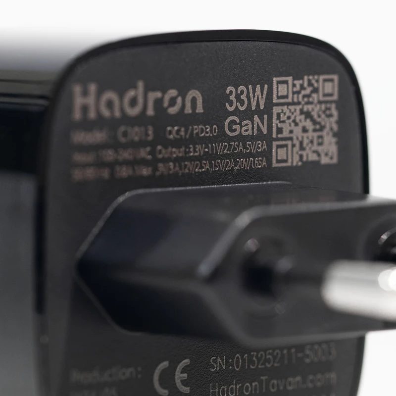 شارژر دیواری 33 وات هادرون HADRON C1013 GAN