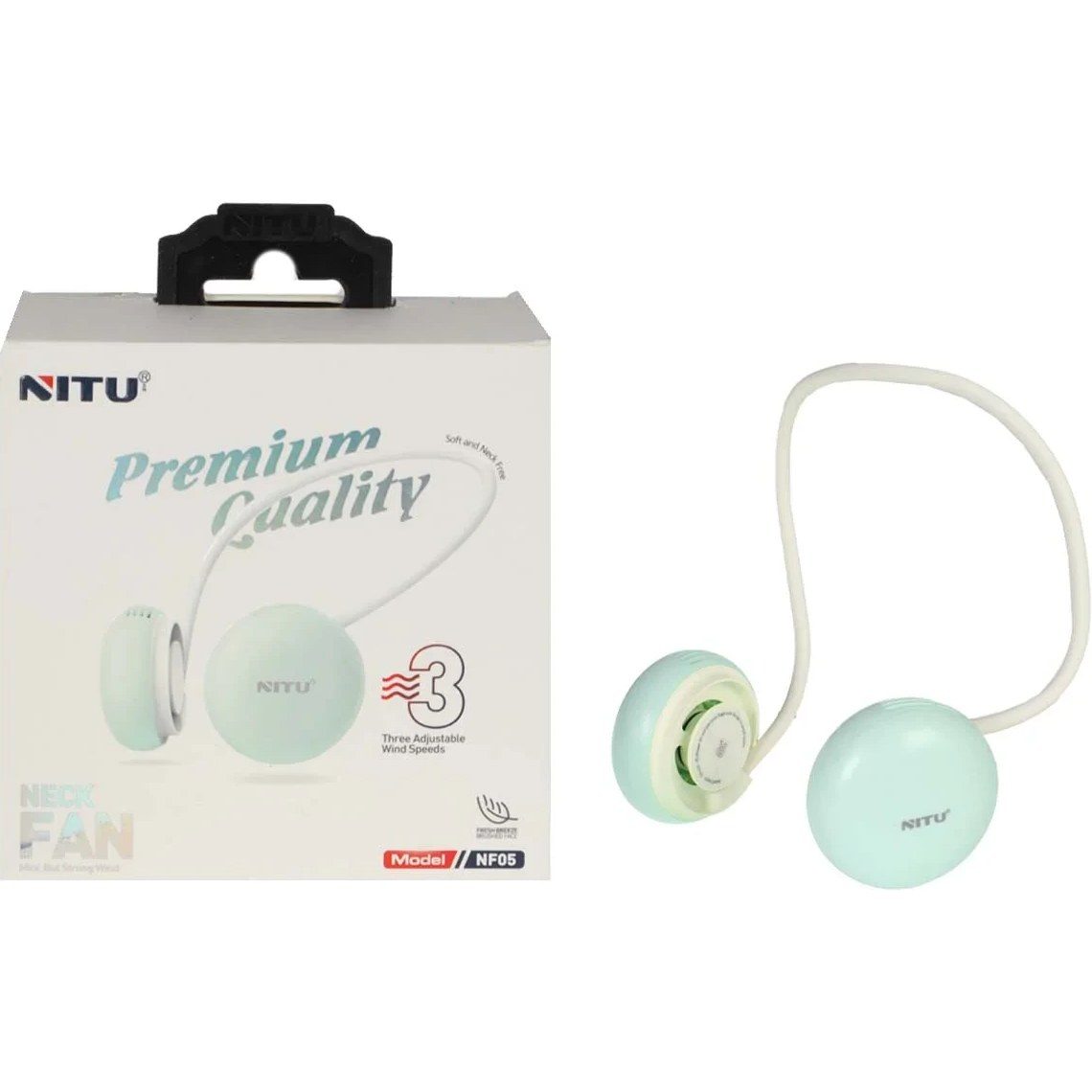 پنکه و فن گردنی شارژی نیتو NITU NF05