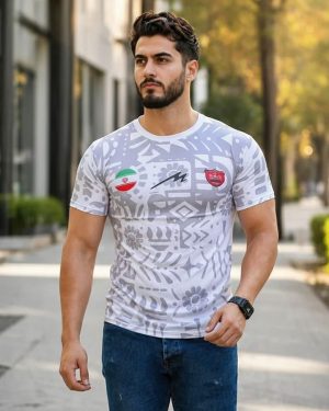 تیشرت مردانه پرسپولیس مدل Soldo