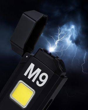 فندک شارژی چراغدار  M9 کد 6441