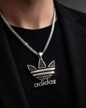 گردنبند طرح adidas کد6487