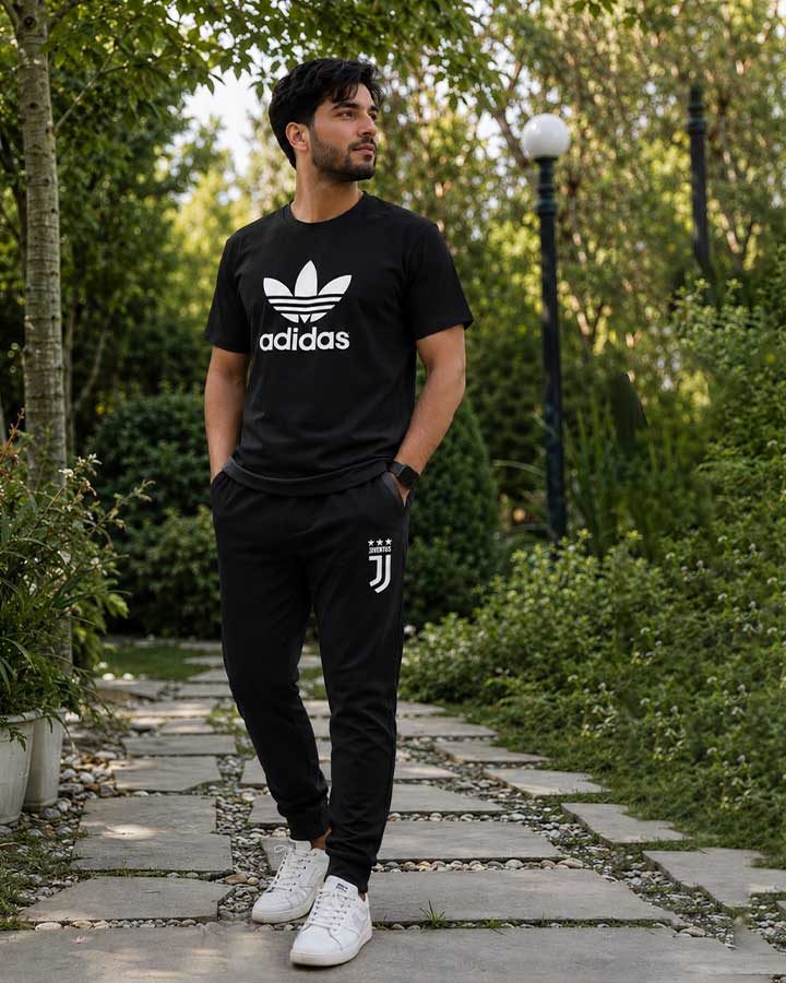 ست تیشرت و شلوار مردانه مدل Adidas کد 6569