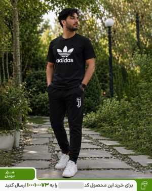 ست تیشرت و شلوار مردانه مدل Adidas کد 6569