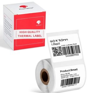 لیبل پرینتر حرارتی سایز 30×40 مستطیل