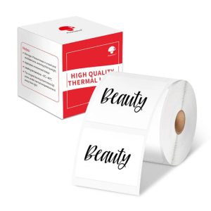 لیبل پرینتر حرارتی سایز 50×50 مربع