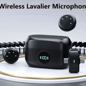 میکروفون یقه ای بی‌سیم K31 Pro دو کاربره