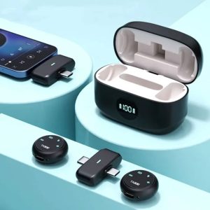 میکروفون یقه ای بی‌سیم K31 Pro دو کاربره