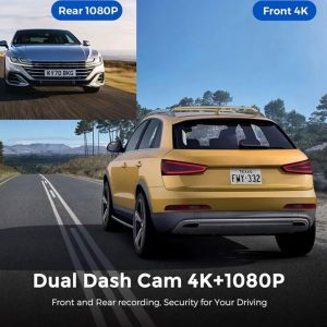 دوربین خودرو DISCOVERY کیفیت ULTRA HD 4K با جی پی اس