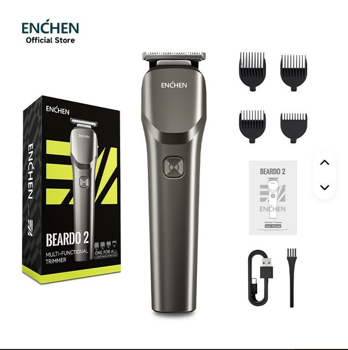 ماشین اصلاح شیائومی مدل Enchen Beardo2 با تیغه سرامیک و ضد آب پک اصلی