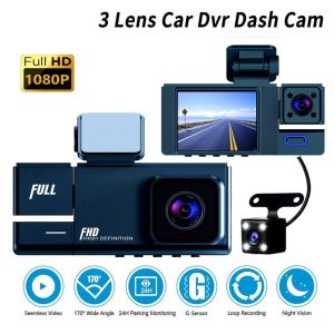 دوربین ثبت وقایع خودرو مدل Dual Lens Vehicle BlackBOX