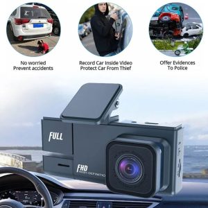 دوربین ثبت وقایع خودرو مدل Dual Lens Vehicle BlackBOX