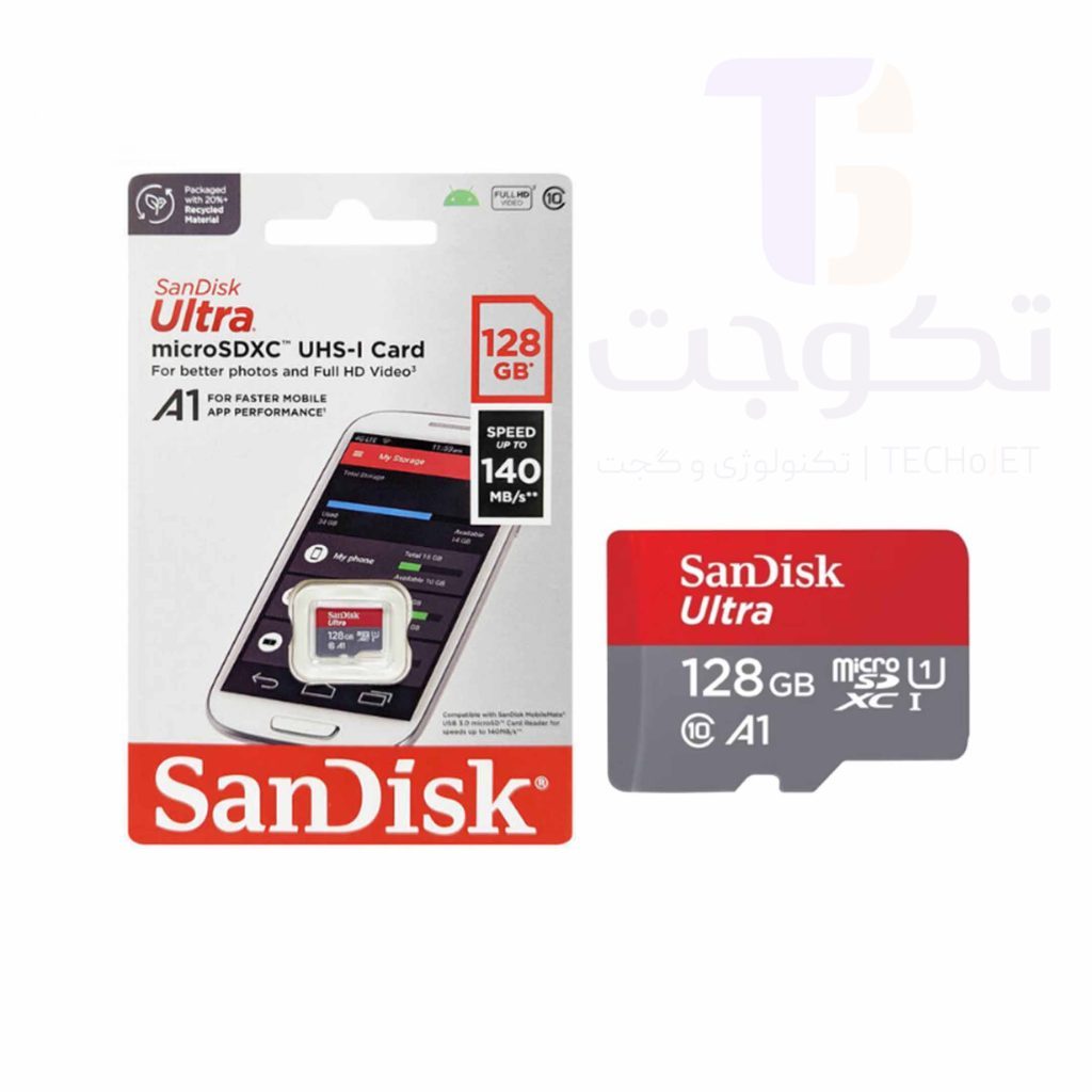 مموری 128 گیگ برند san disk