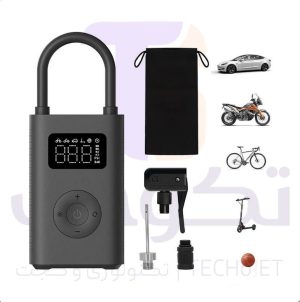 پمپ باد شیائومی مدل MJCQB07QWS با منبع تغذیه باتری(کالا اصل)